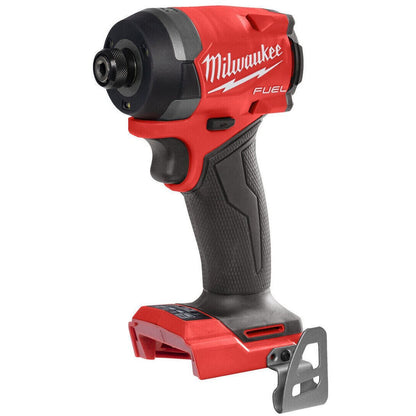 Milwaukee M18FPP4Z-503B 18V Brushless 4 Piece Power Tool Kit With 2 x 5.0Ah Batteries Charger & Bag